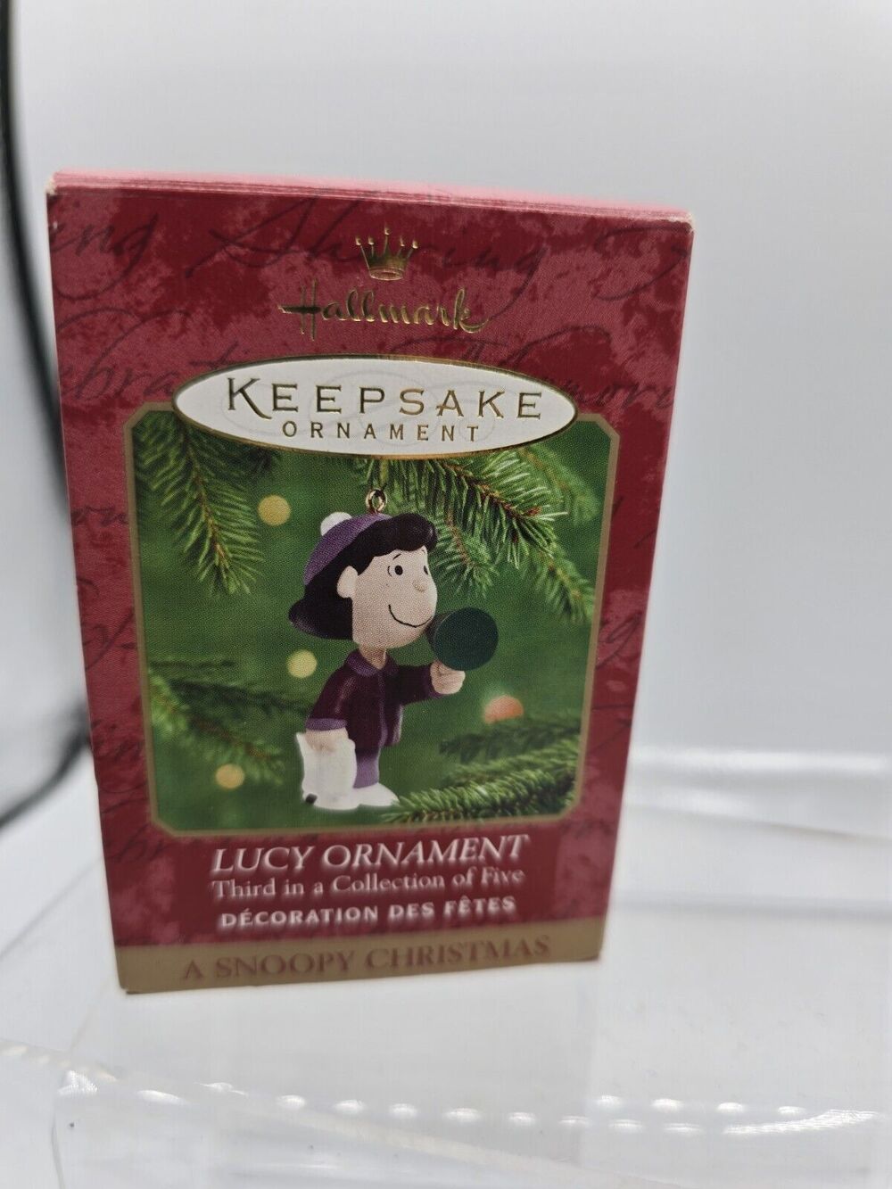 Hallmark Keepsake Ornament ‘Lucy’ A Snoopy Christmas #3 of 5 Peanuts 50th. 2000